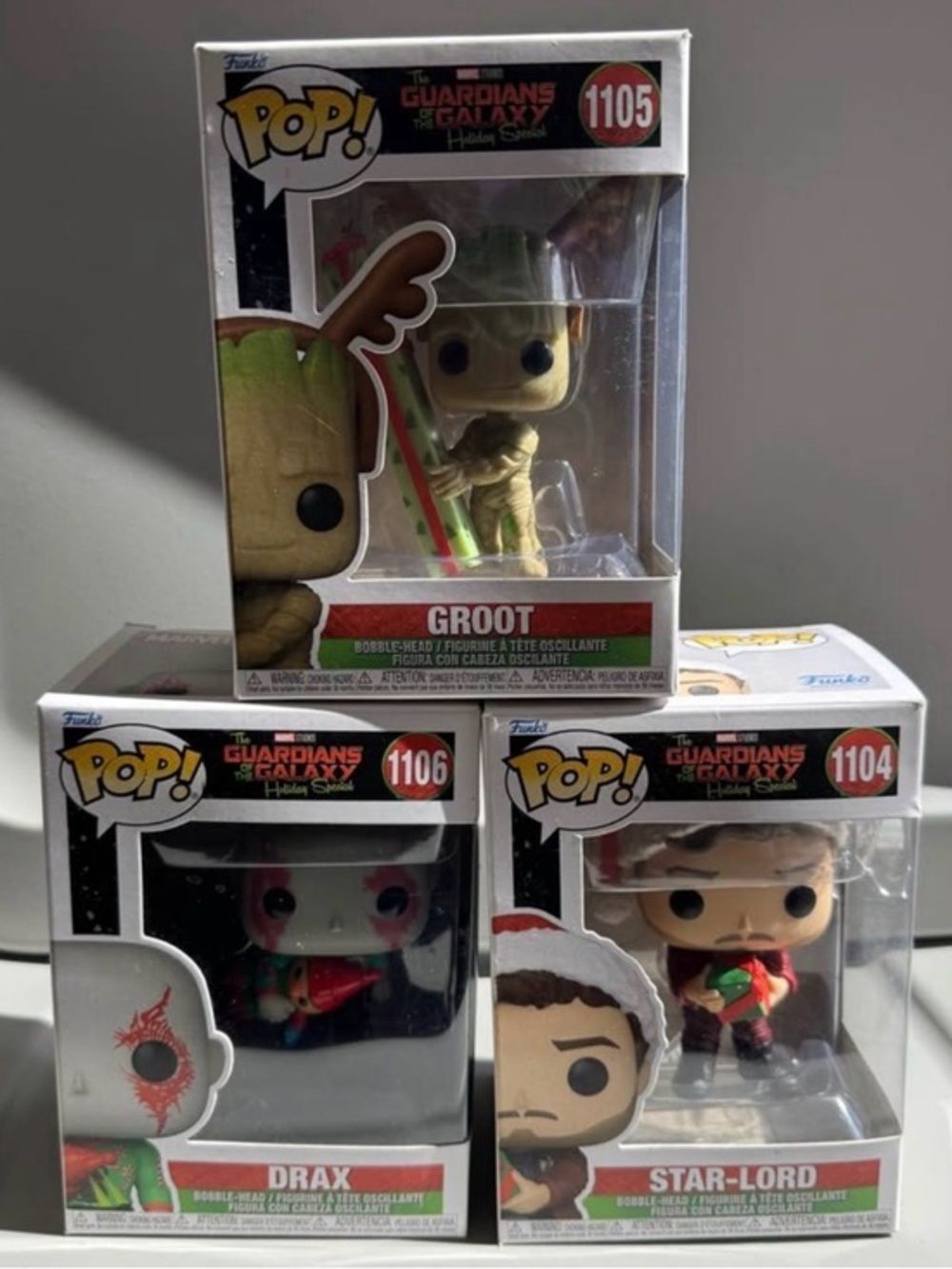 Funko Pop! The Guardians of the Galaxy Holiday Special Vinyl Figures Bundle